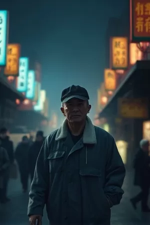 《胶片中的父亲》十六毫米摄影机对准窗边的身影