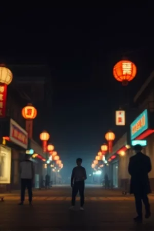 《夏至未至的操场》日落时分的跑道与看台