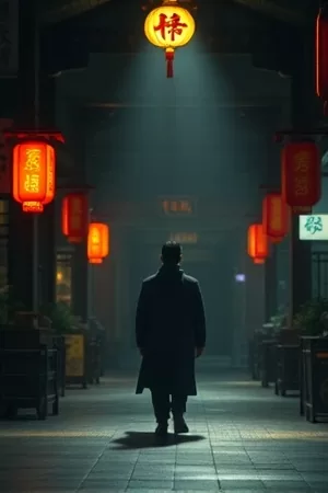 《铁轨上的夏天》中少年沿着废弃铁路行走的剧照
