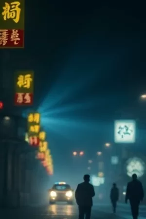 《山林哨所》晨雾中出现小屋顶的红旗